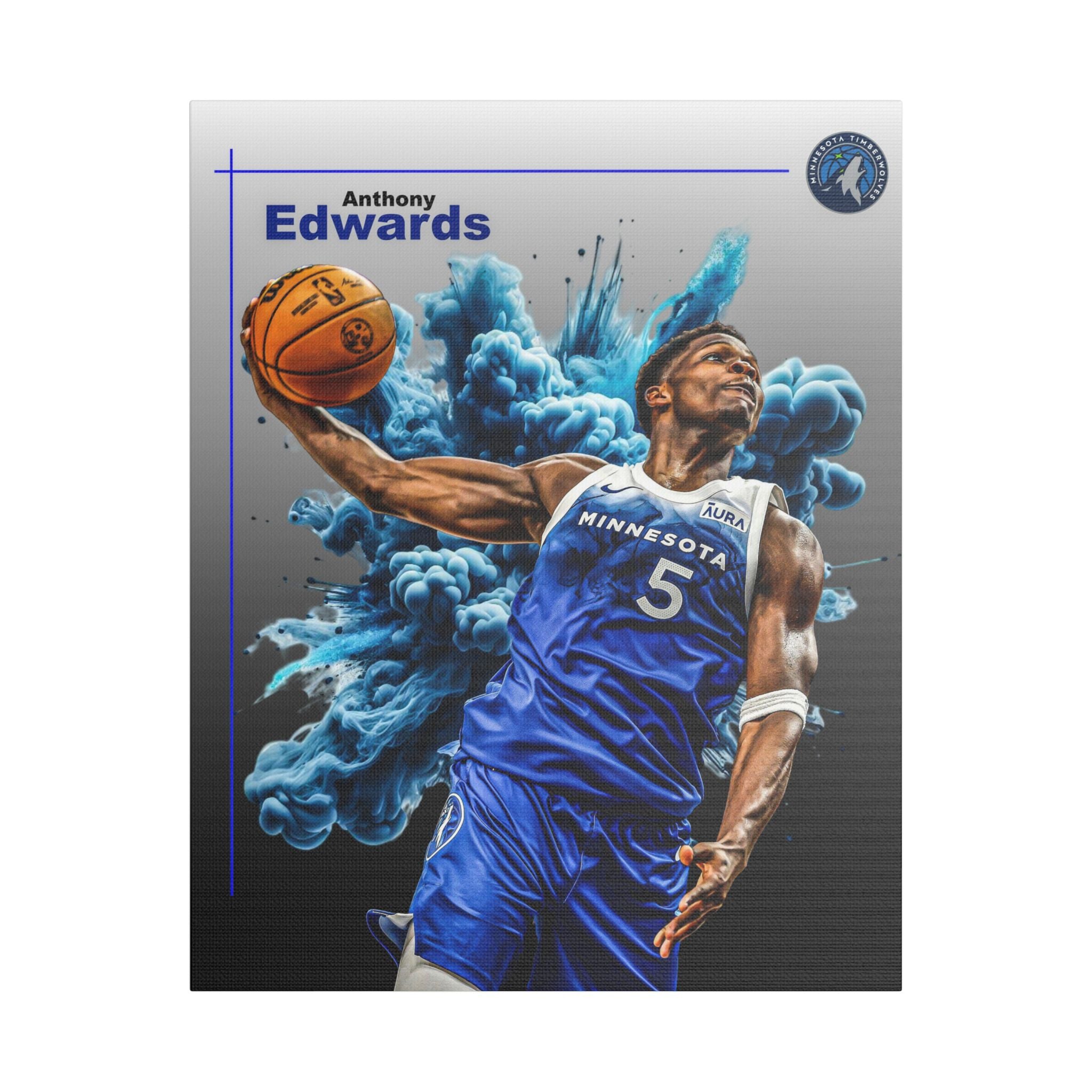 Anthony Edwards Satin Canvas Mounted Print