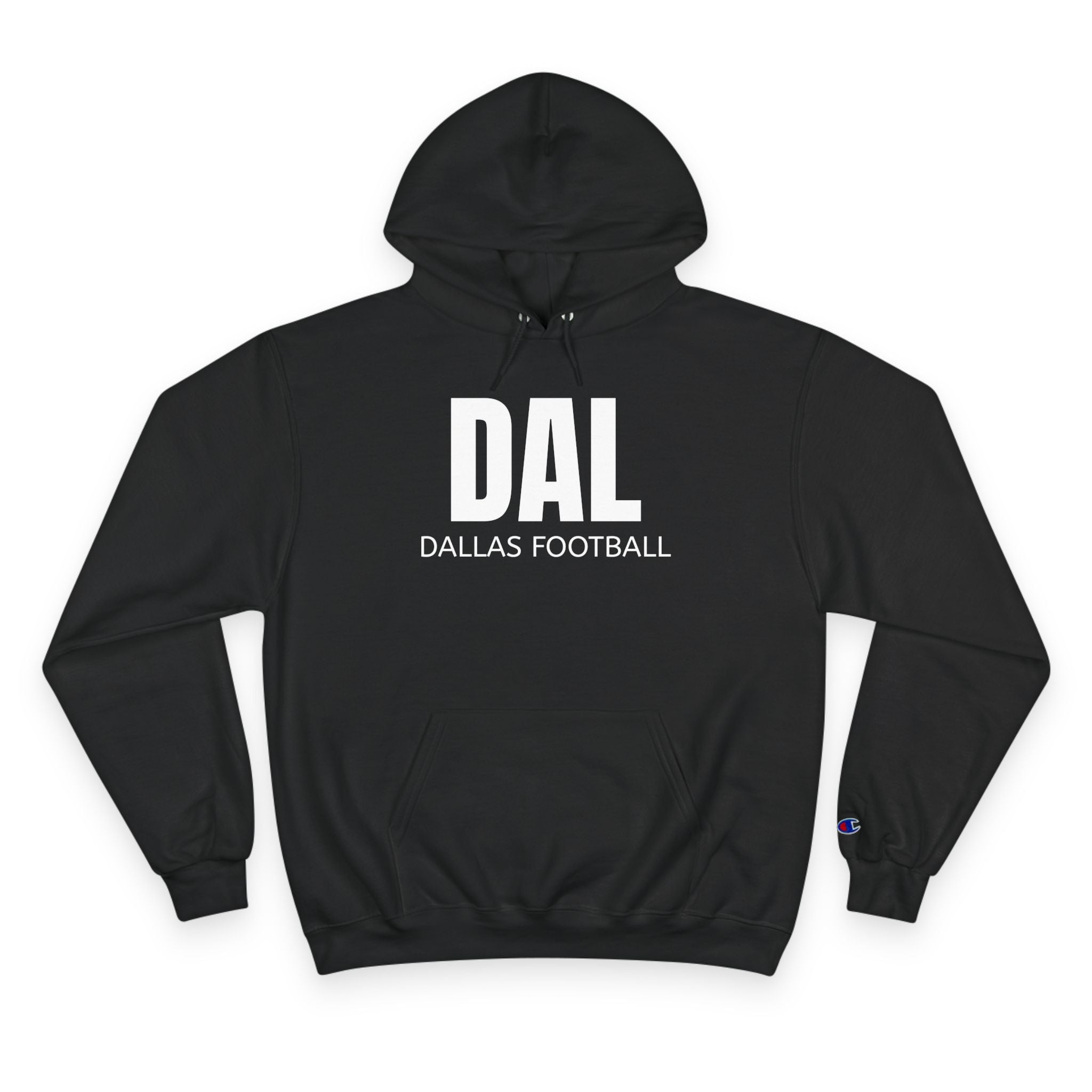 Dallas Football. Premium Champion Hoodie