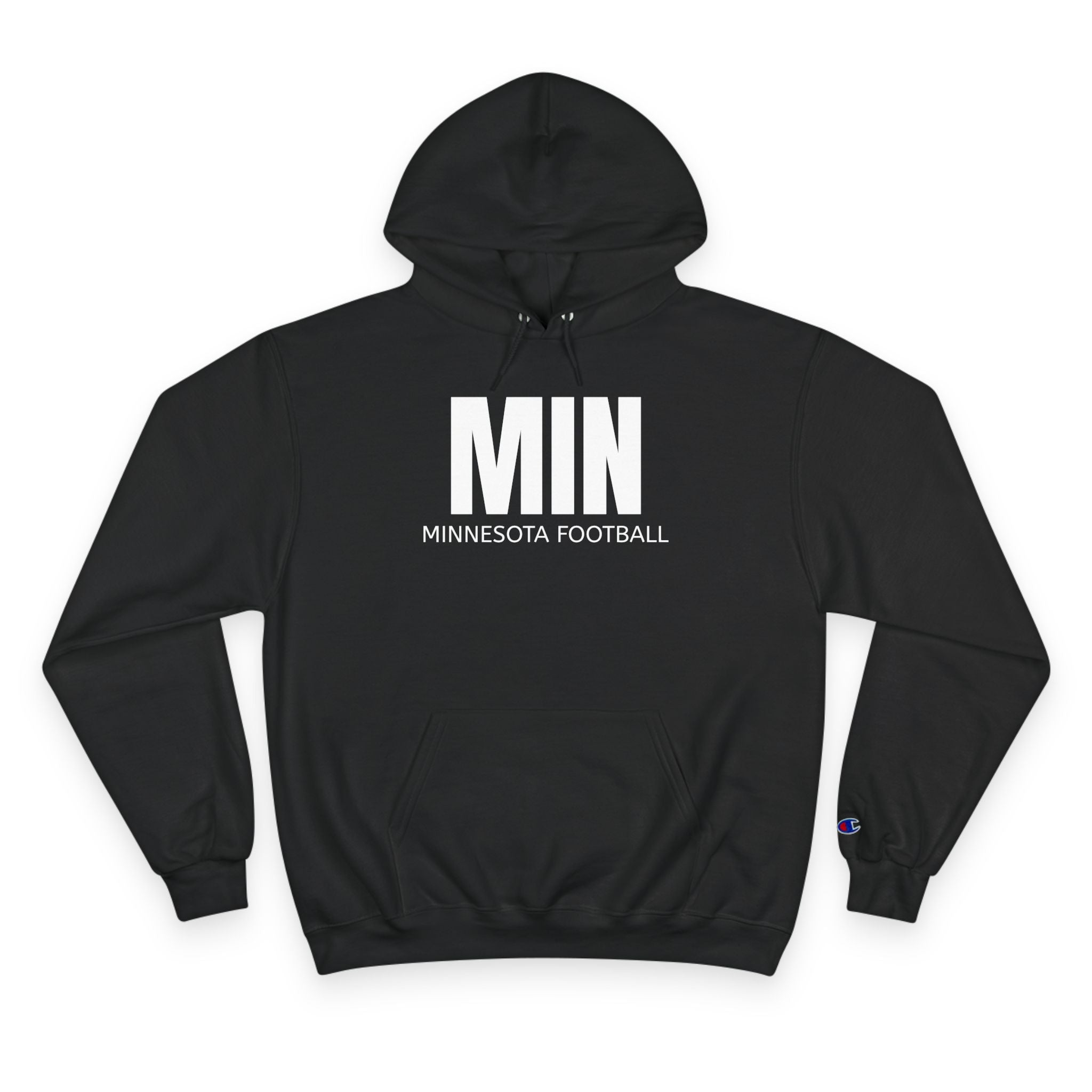 Minnesota Football. Premium Champion Hoodie