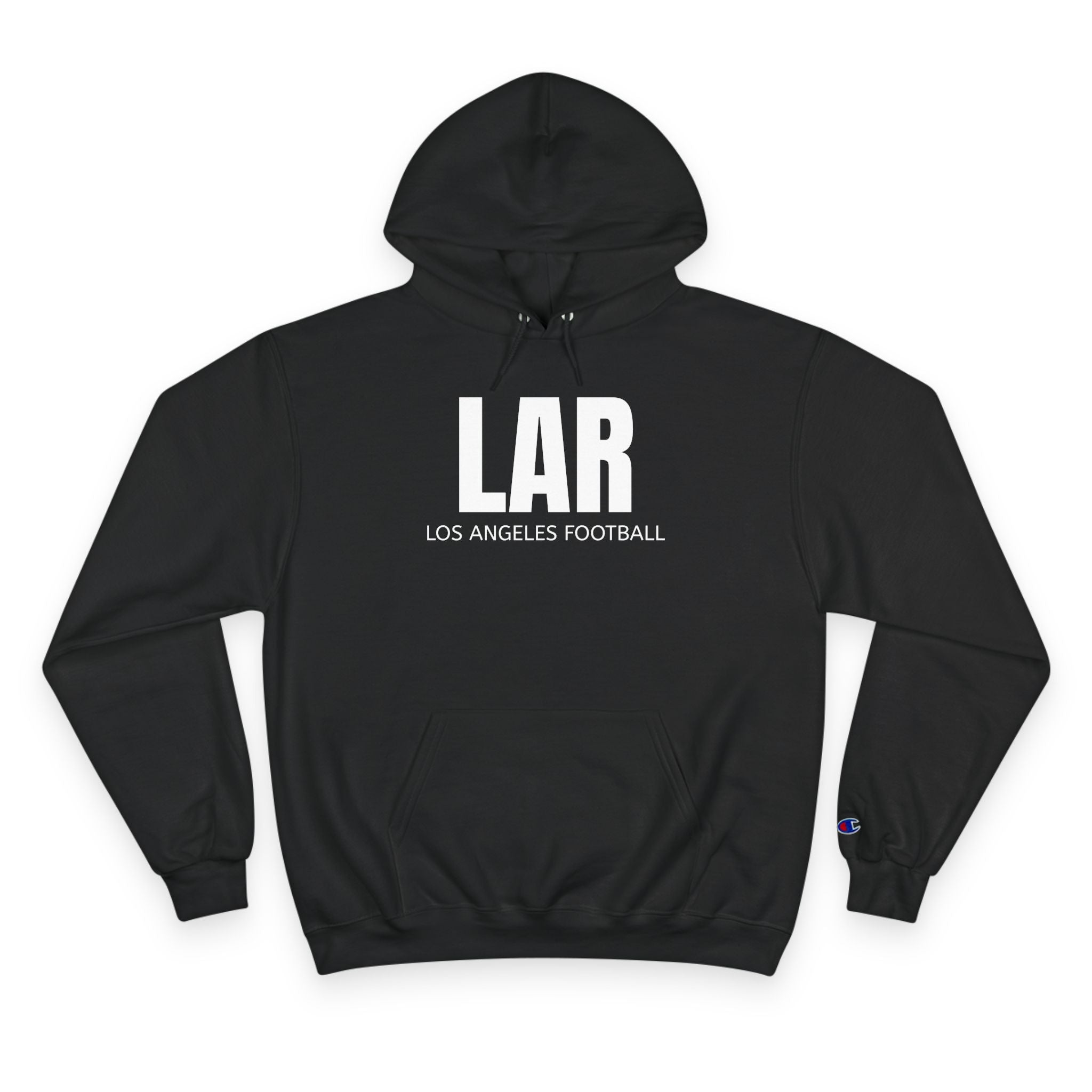 Los Angeles Football. Premium Champion Hoodie