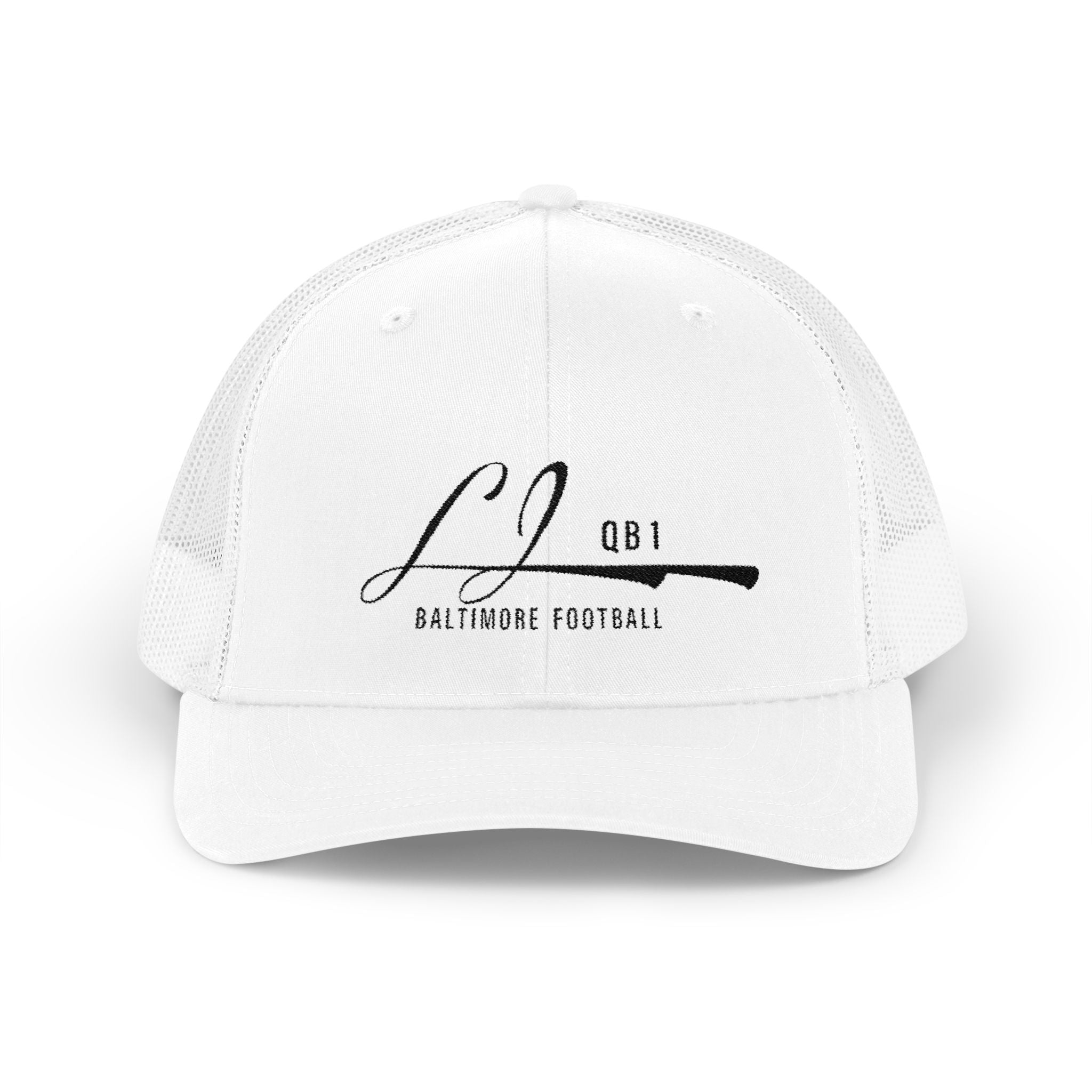 Baltimore QB1. Snapback Trucker Cap
