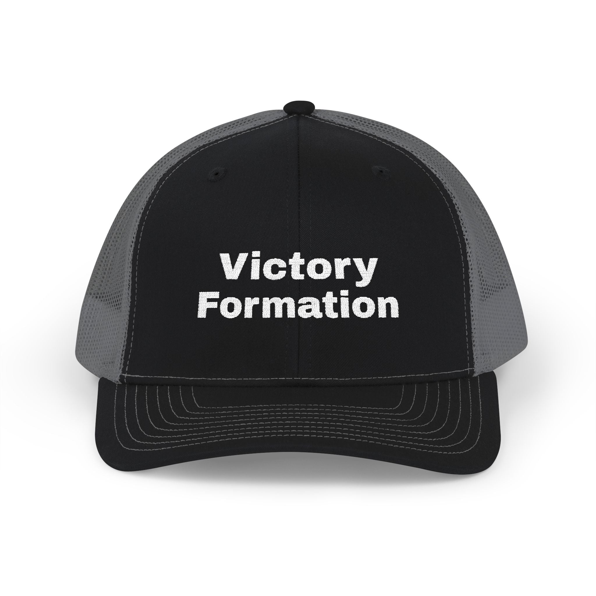 Victory Formation Football. Snapback Trucker Cap (Embroidery)