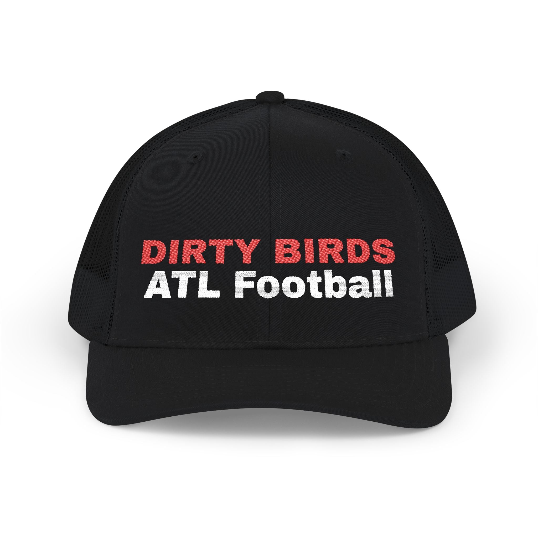 Dirty Birds. Atlanta Football. Snapback Trucker Cap (Embroidery)