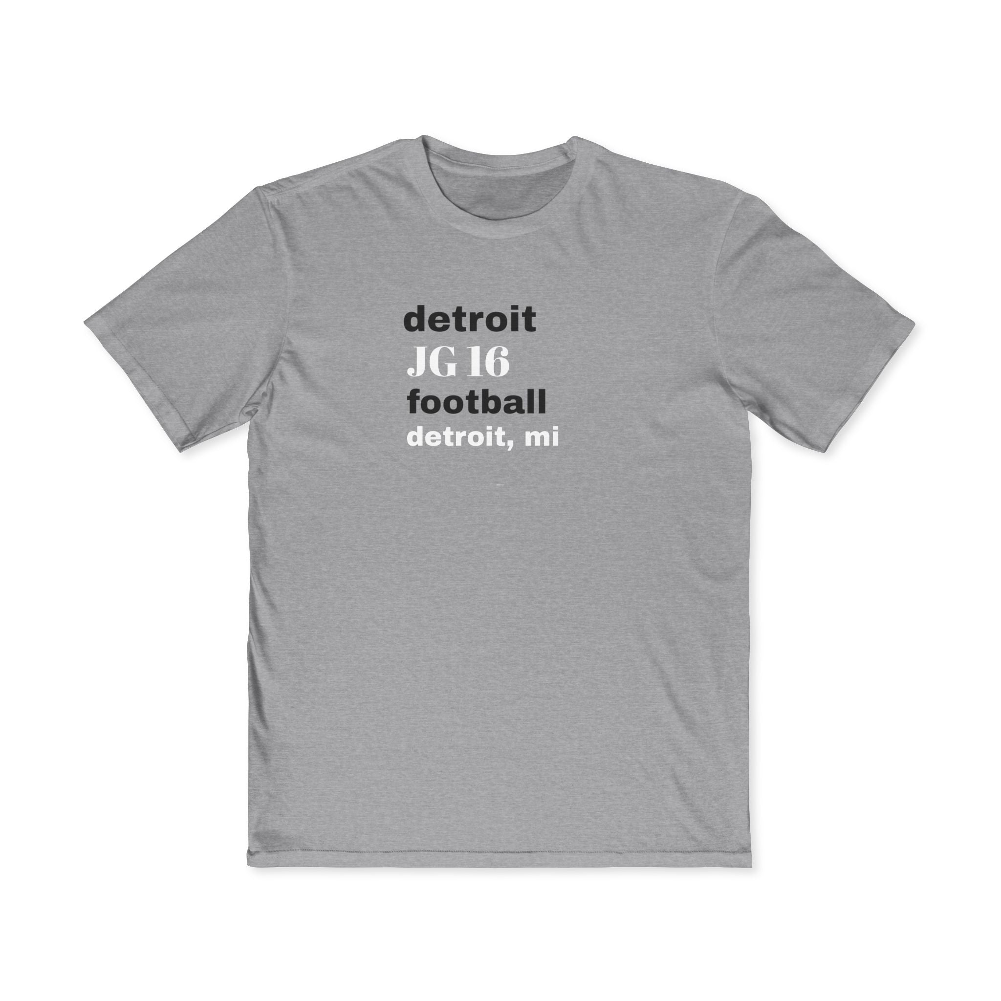 Detroit JG 16 Tee. Men's Very Important Tee