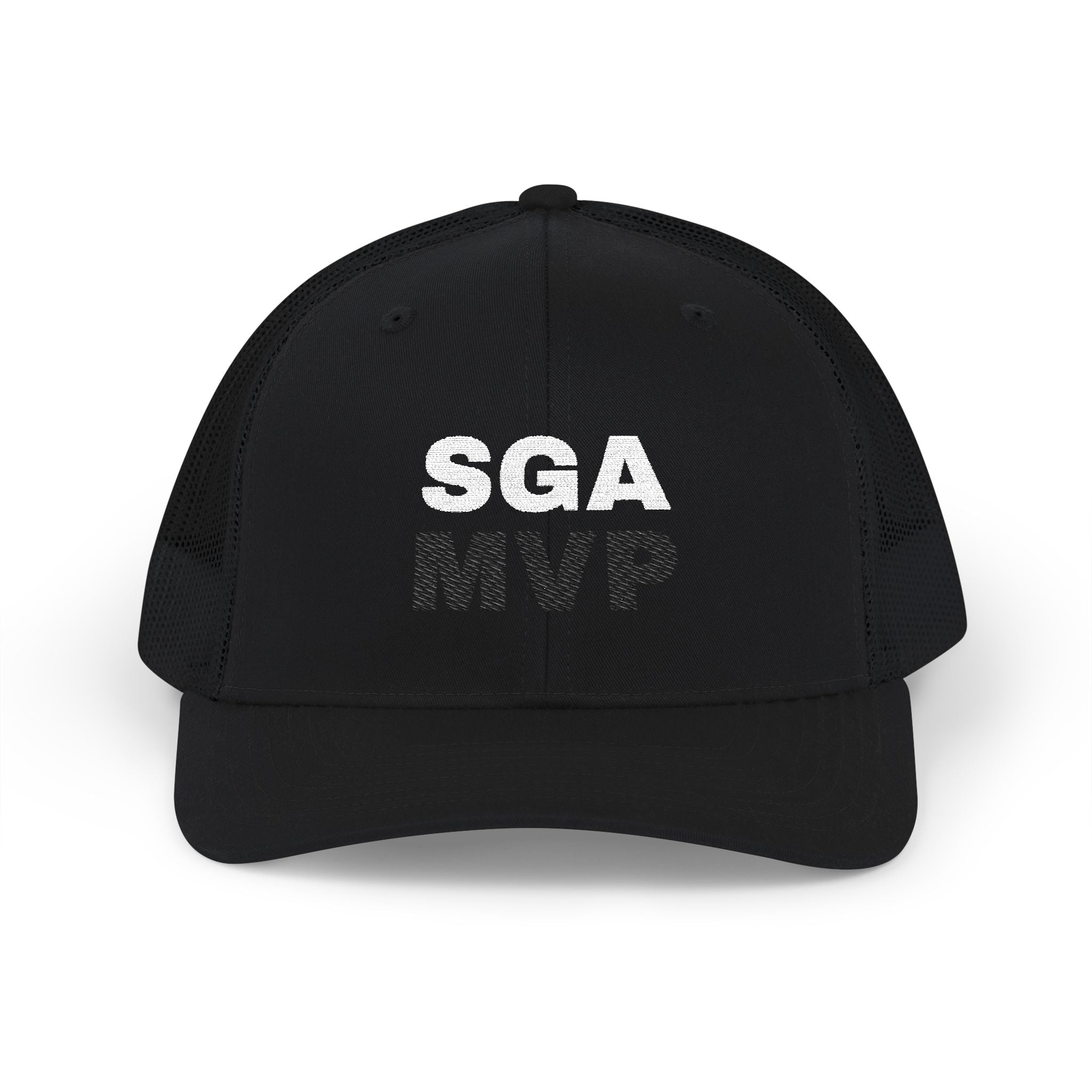 SGA MVP. STEALTH. Snapback Trucker Cap