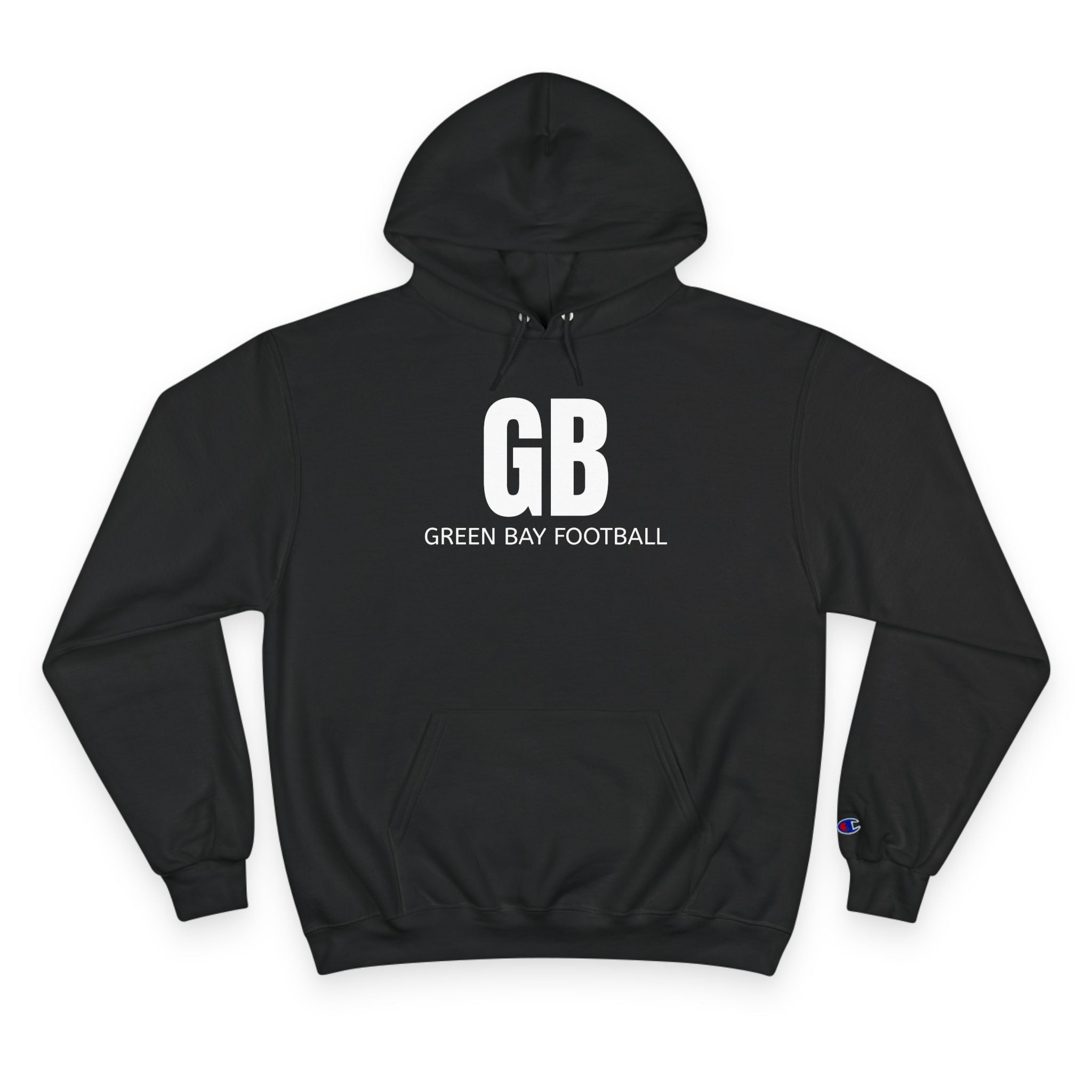 Green Bay Football. Premium Champion Hoodie