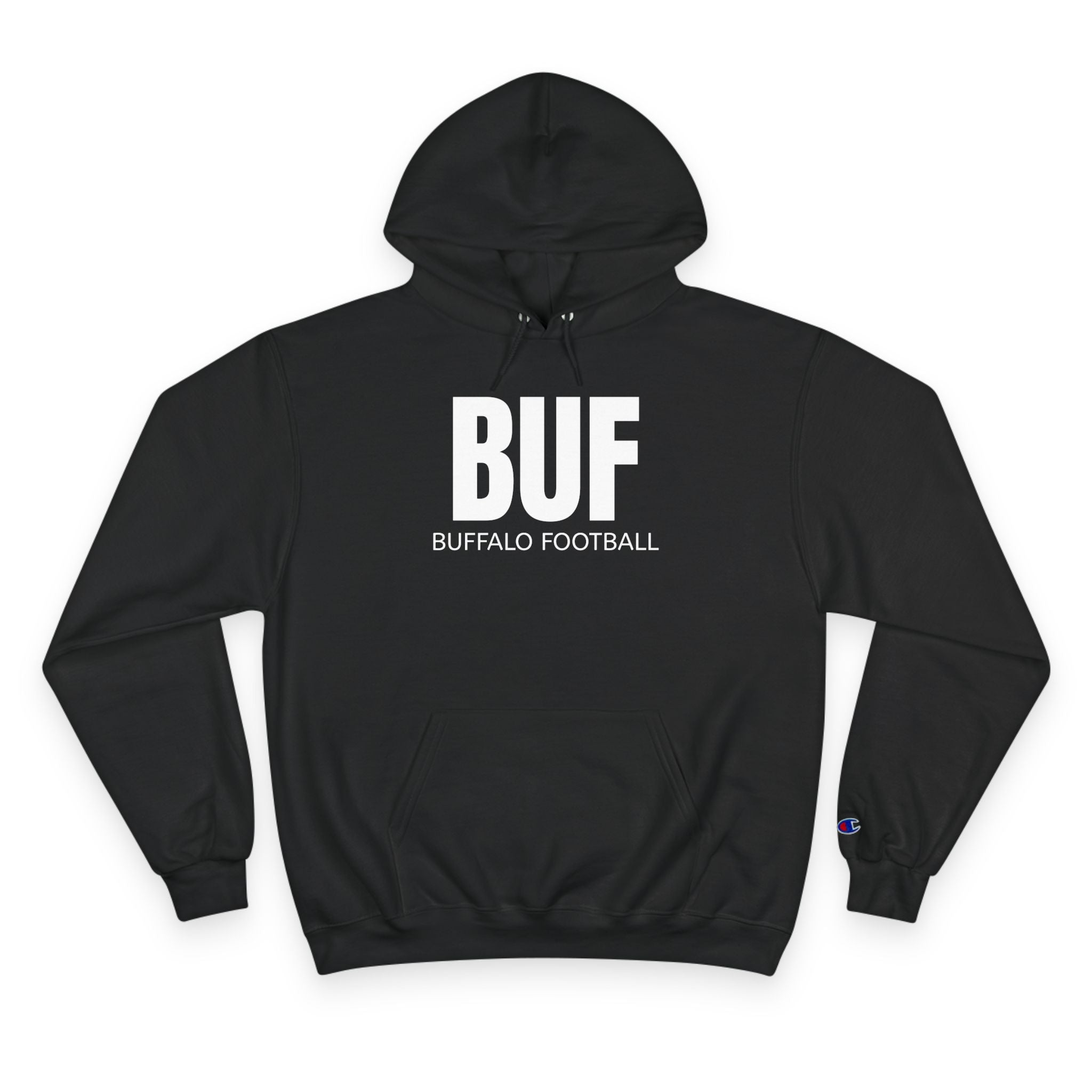 Buffalo Football. Premium Champion Hoodie