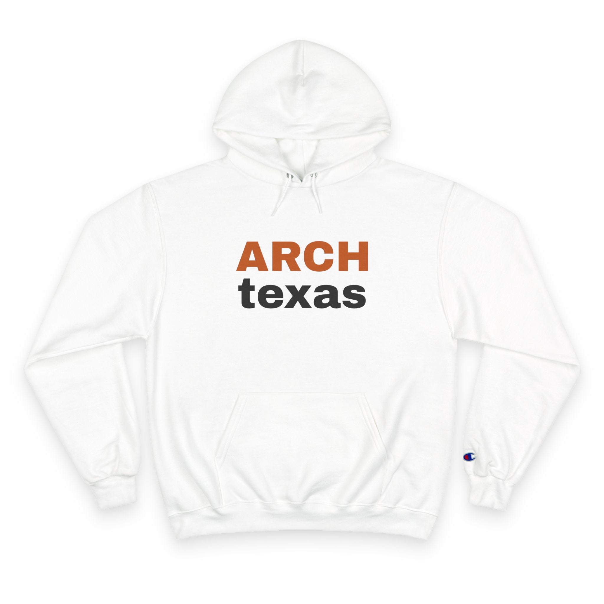 Arch Texas. Premium Champion Hoodie