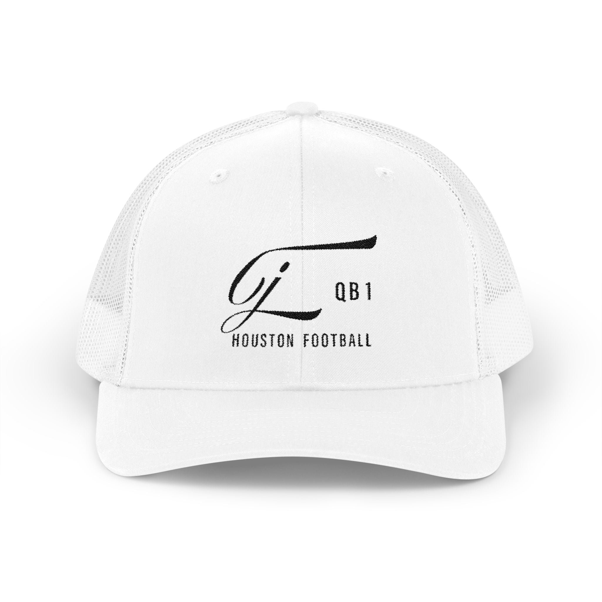 Houston QB1. Snapback Trucker Cap