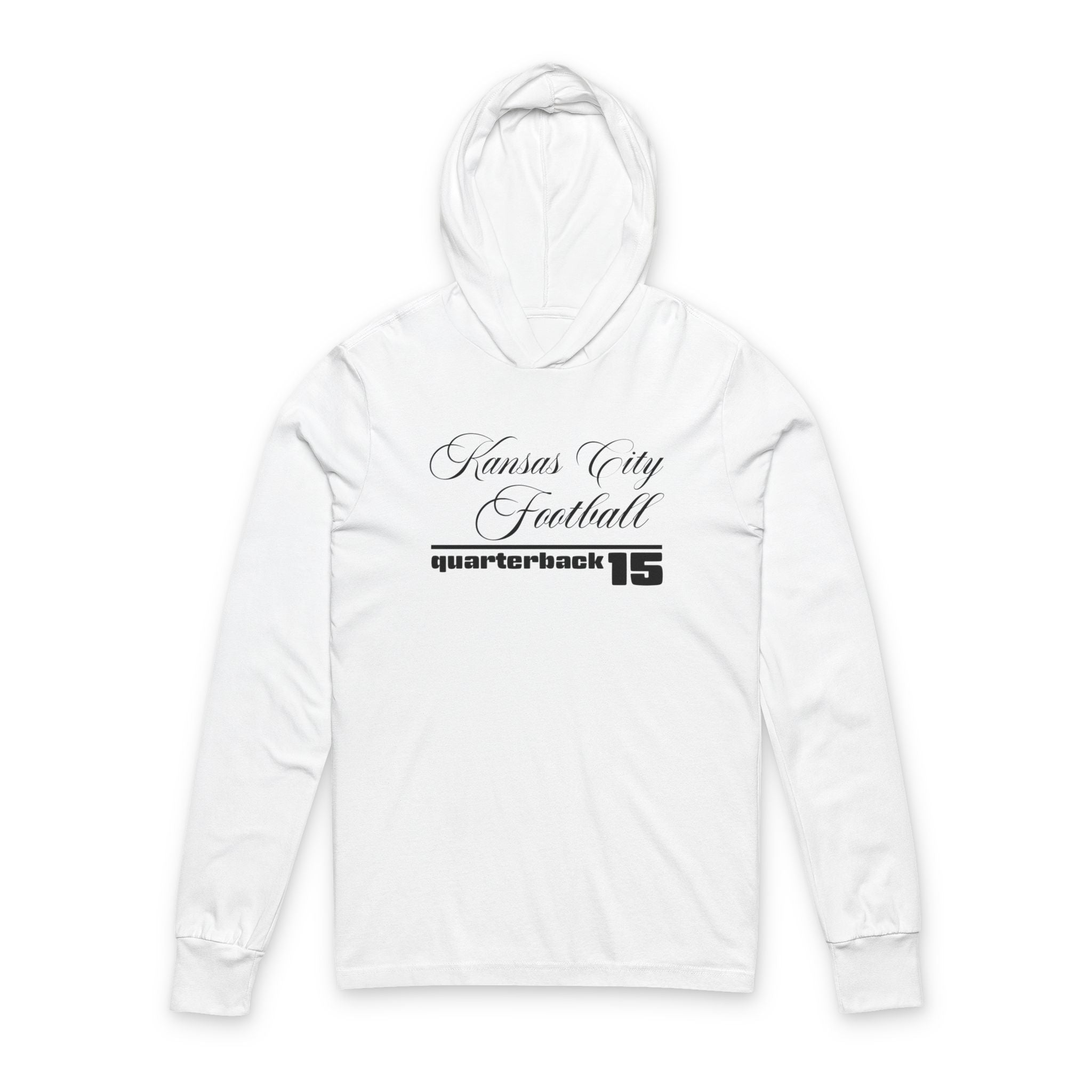 Kansas City 15. Unisex Hooded Long Sleeve Tee