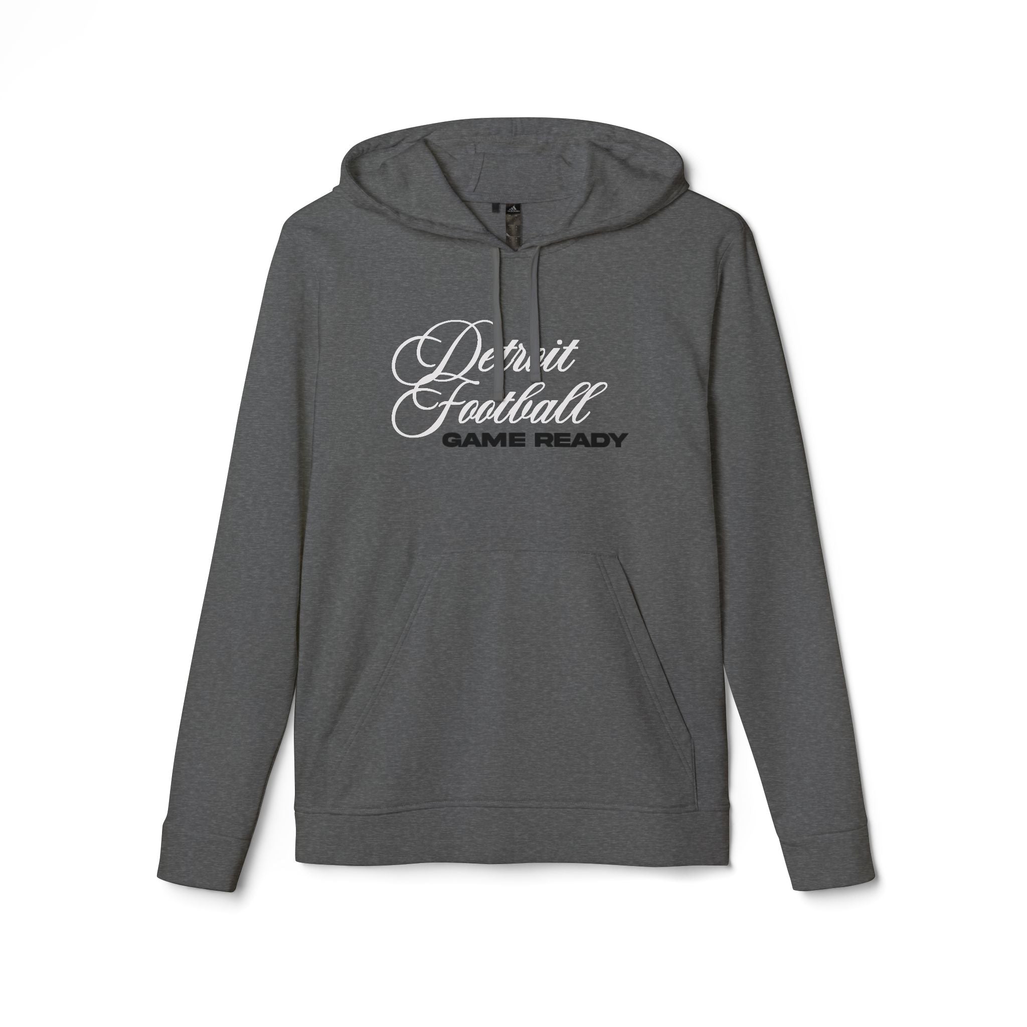 Detroit Football Game Ready. Adidas Unisex Fleece Hoodie