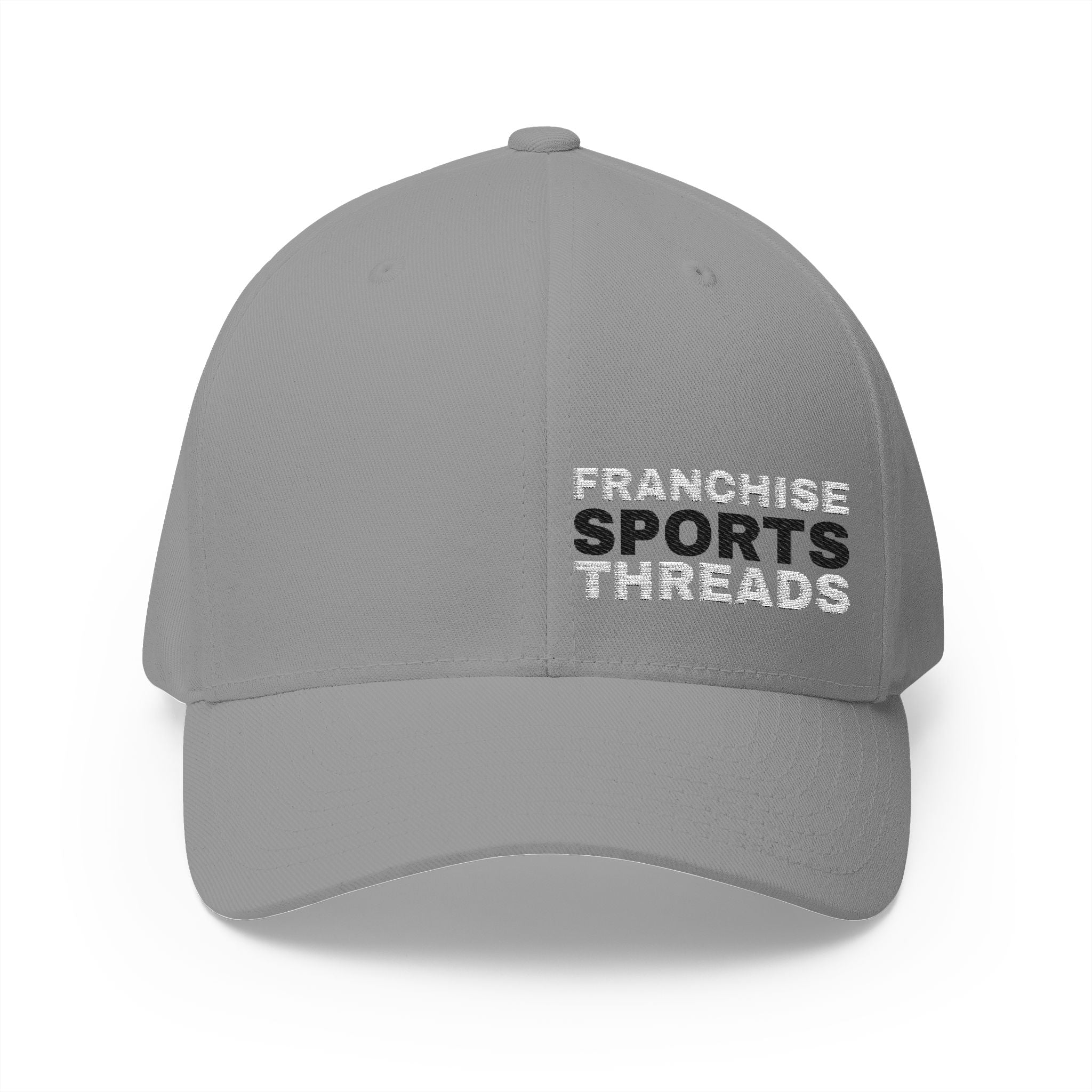 FRANCHISE SPORTS THREADS HAT. Closed-Back Structured Cap (Embroidery)