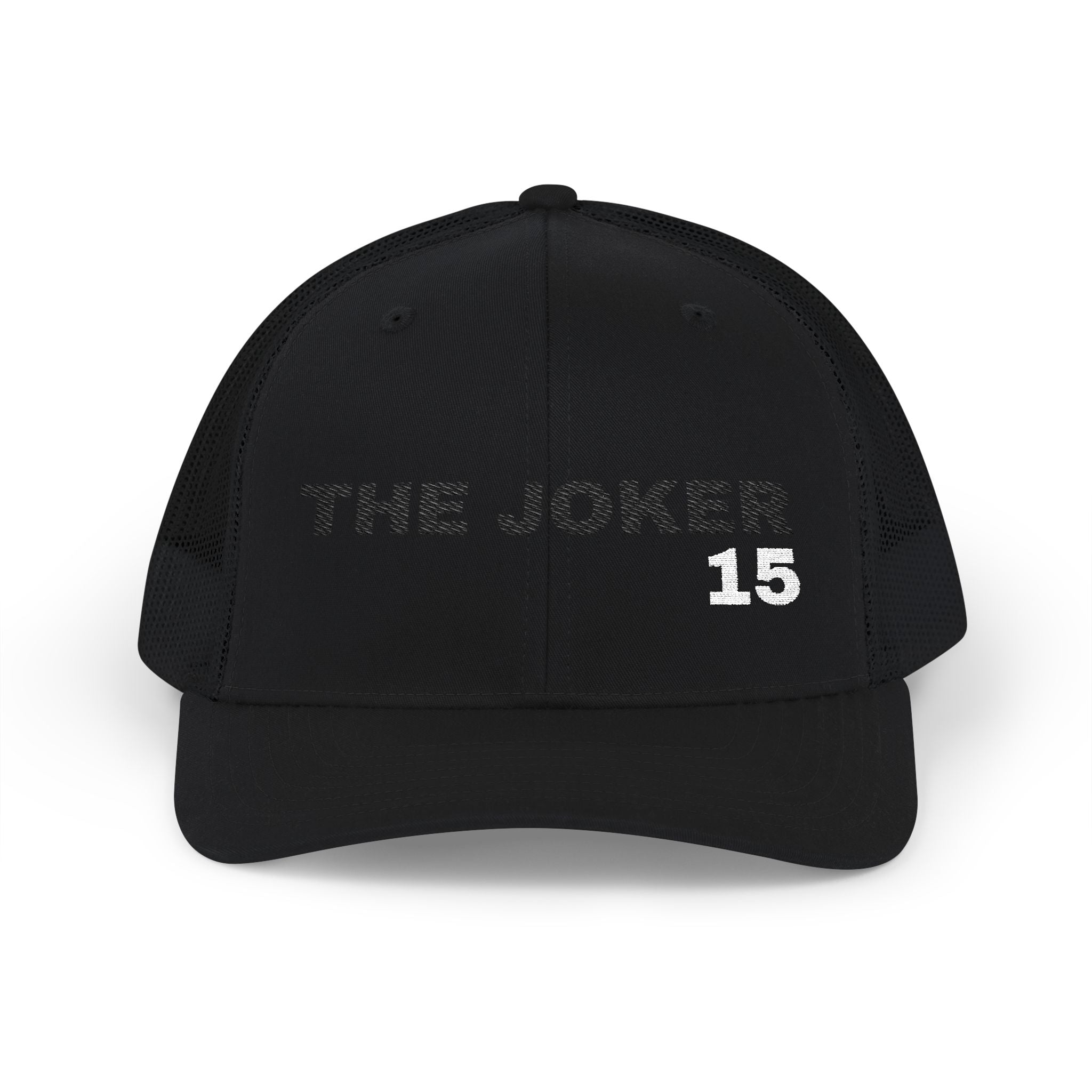 The Joker 15. STEALTH. Snapback Trucker Cap (Embroidery)