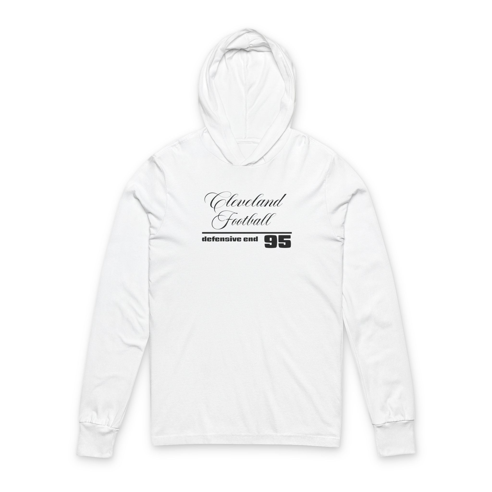 Cleveland 95. Unisex Hooded Long Sleeve Tee