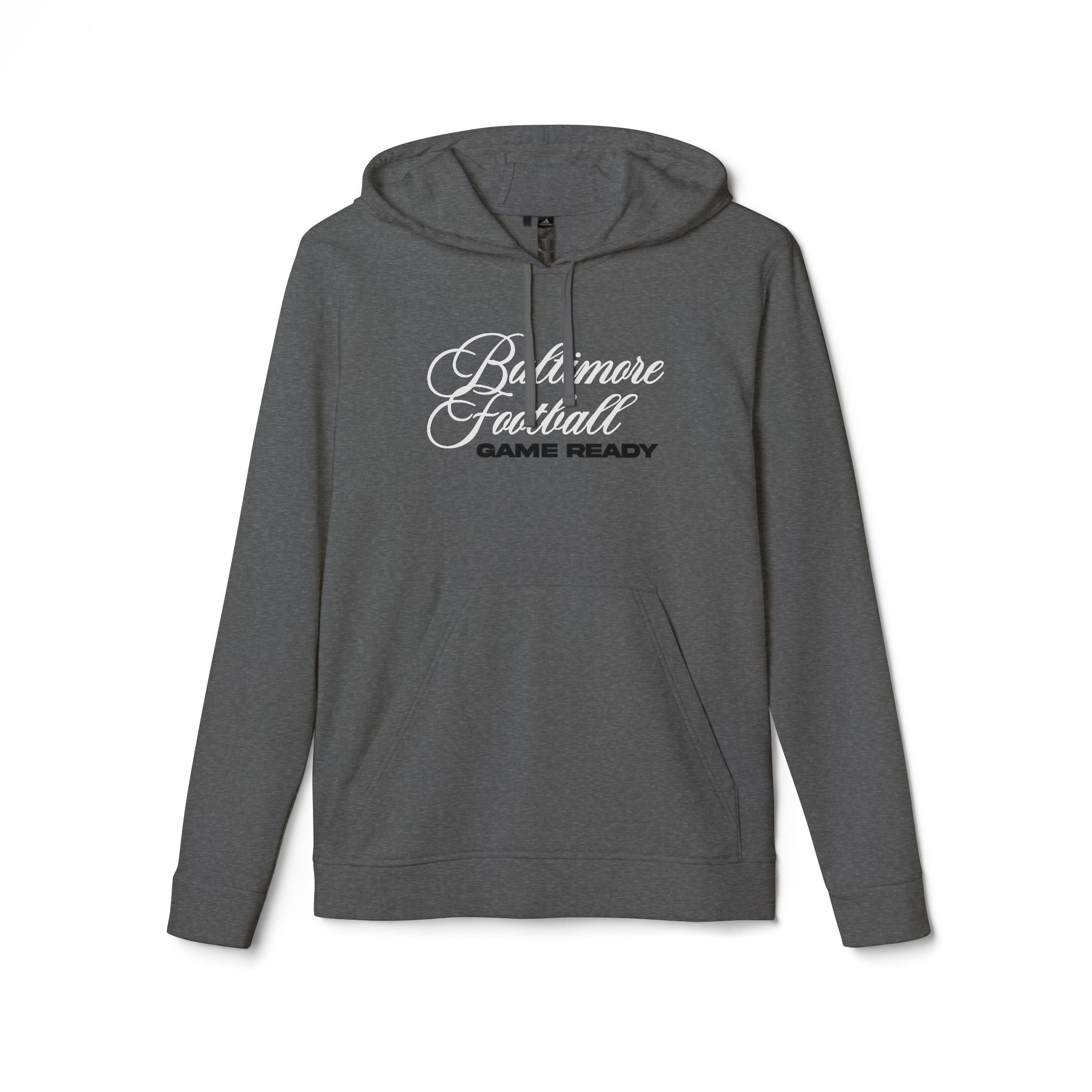 Baltimore Football Game Ready. Adidas Unisex Fleece Hoodie