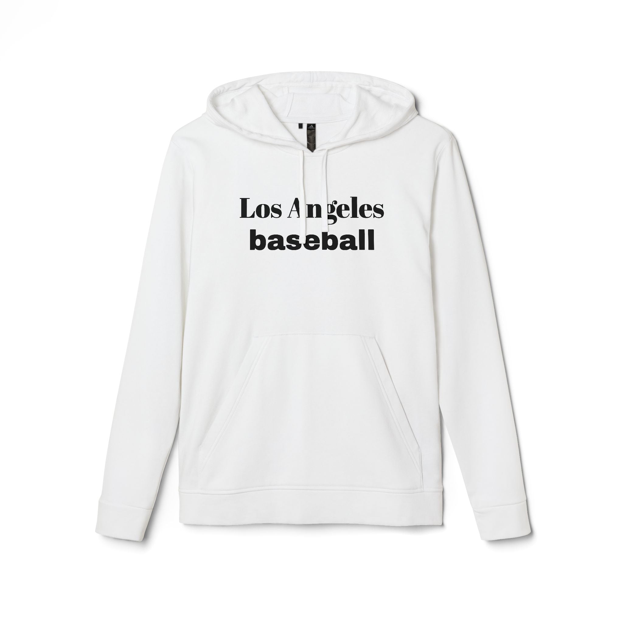 Los Angeles Baseball. Adidas Unisex Fleece Hoodie