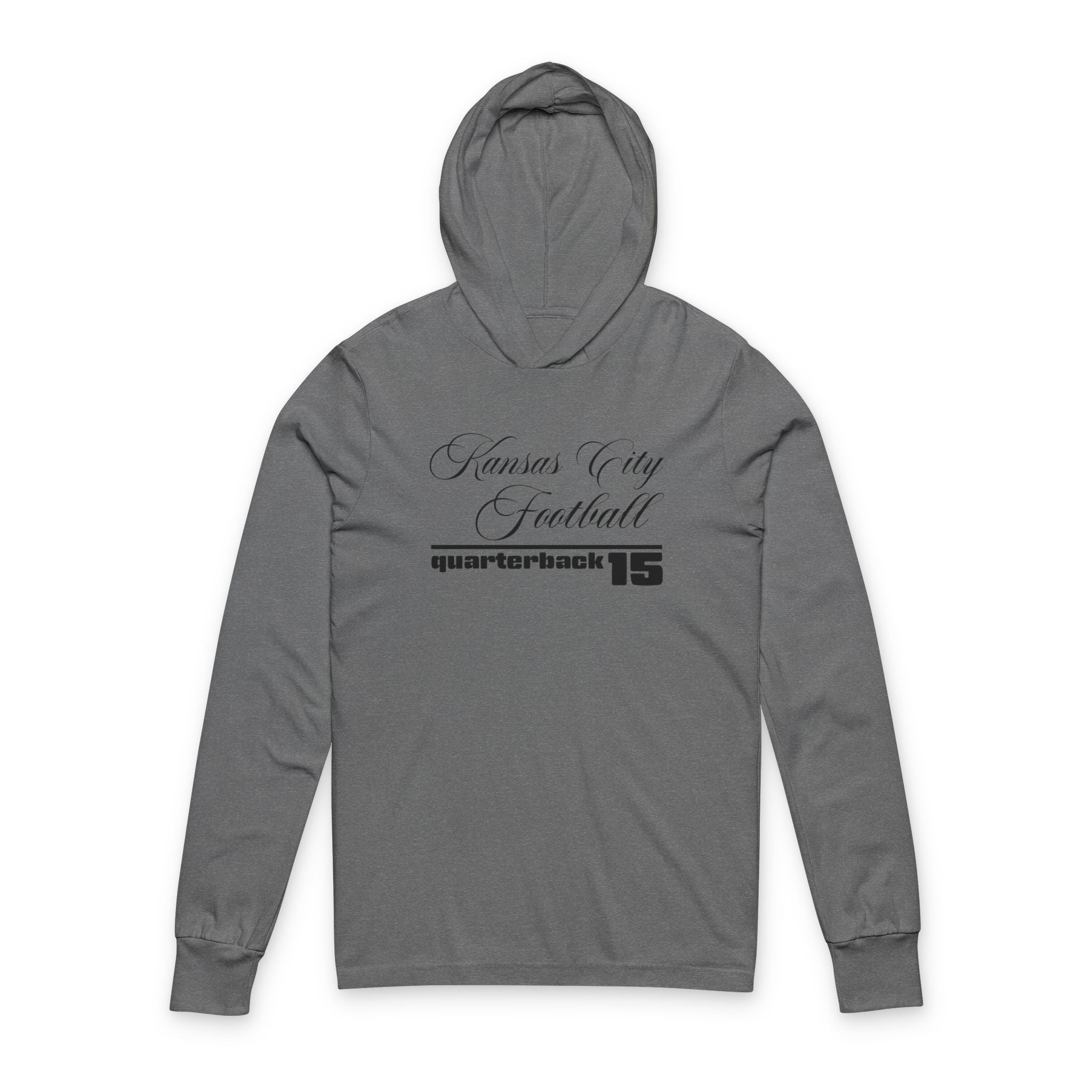 Kansas City 15. Unisex Hooded Long Sleeve Tee