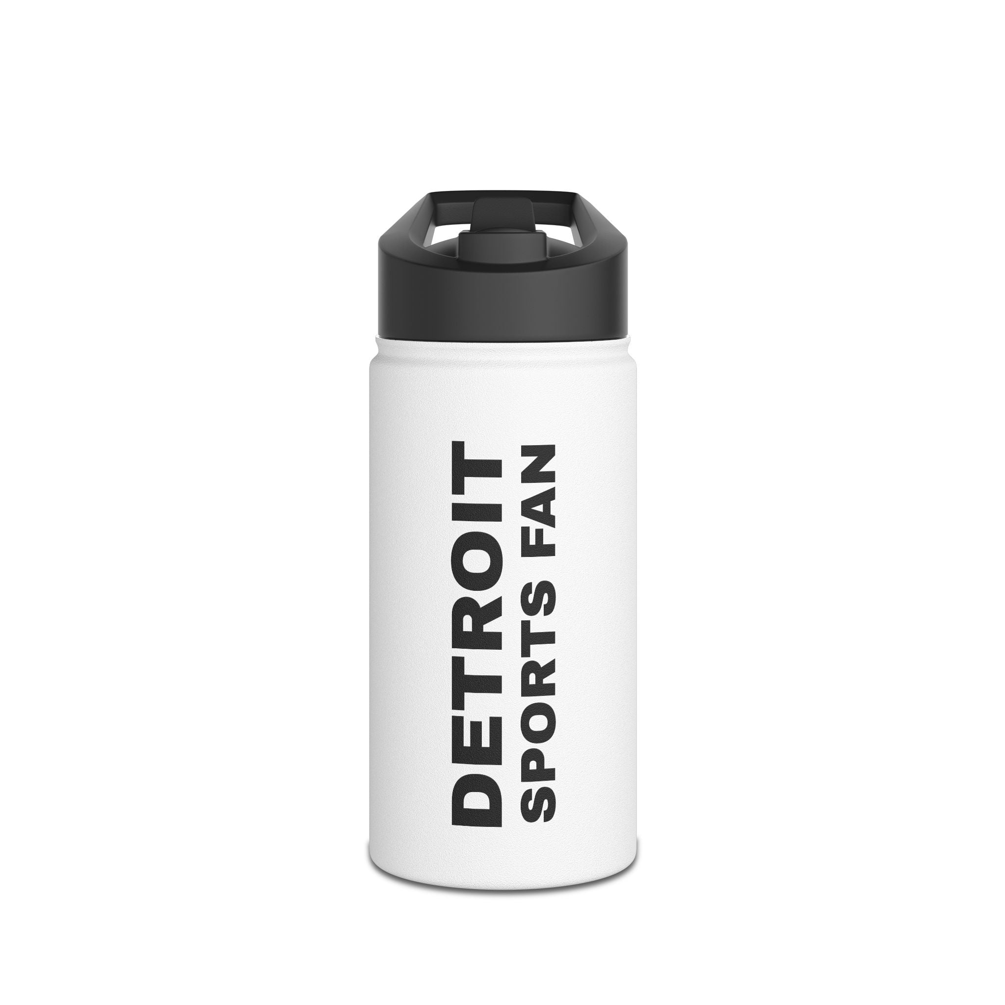 Detroit Sports Fan. Stainless Steel Water Bottle, Standard Lid